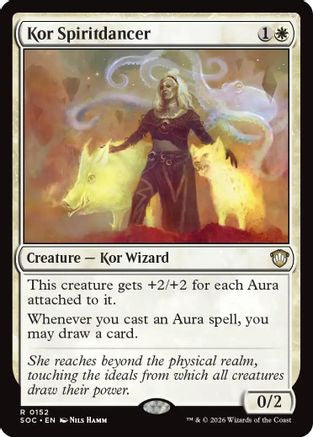 Kor Spiritdancer (SOC-152) [Commander: Secrets of Strixhaven]