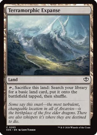 Terramorphic Expanse (SOS-265) [Secrets of Strixhaven]
