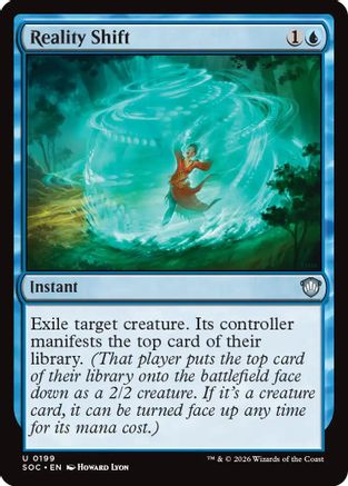 Reality Shift (SOC-199) [Commander: Secrets of Strixhaven]
