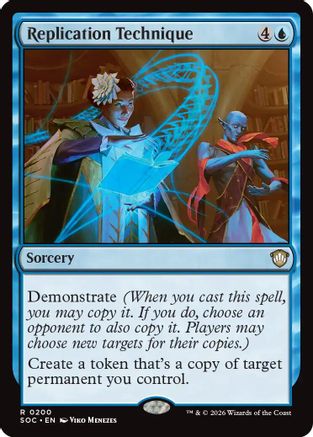 Replication Technique (SOC-200) [Commander: Secrets of Strixhaven]
