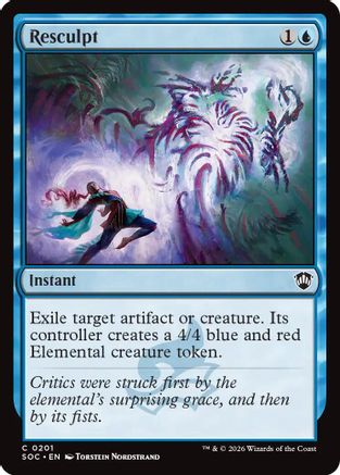 Resculpt (SOC-201) [Commander: Secrets of Strixhaven]