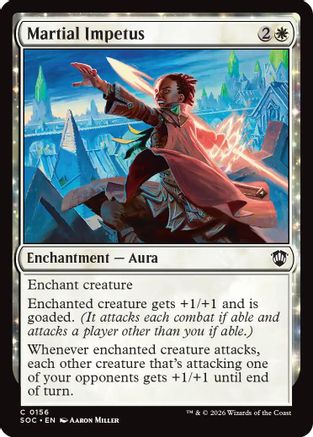 Martial Impetus (SOC-156) [Commander: Secrets of Strixhaven]