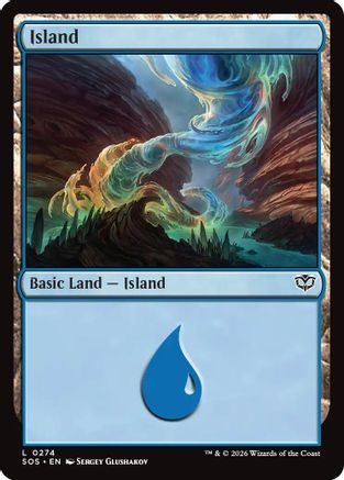 Island (SOS-274) [Secrets of Strixhaven]