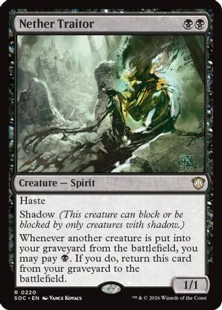 Nether Traitor (SOC-220) [Commander: Secrets of Strixhaven]