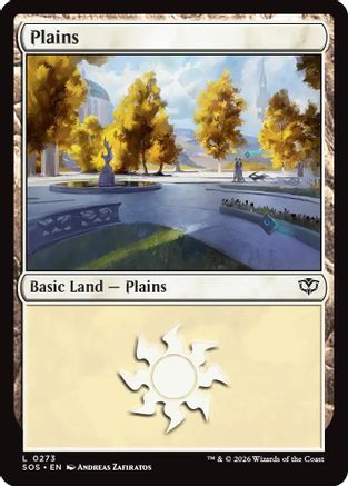 Plains (SOS-273) [Secrets of Strixhaven] Foil