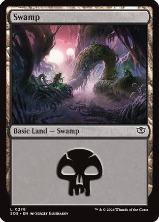Swamp (SOS-276) [Secrets of Strixhaven]