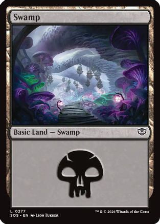 Swamp (SOS-277) [Secrets of Strixhaven]
