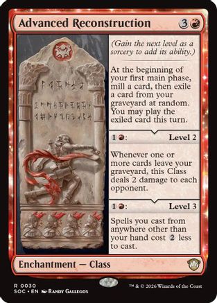 Advanced Reconstruction (SOC-030) [Commander: Secrets of Strixhaven]