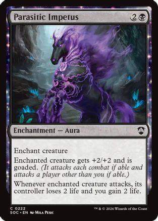Parasitic Impetus (SOC-222) [Commander: Secrets of Strixhaven]