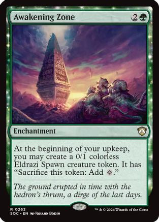 Awakening Zone (SOC-262) [Commander: Secrets of Strixhaven]