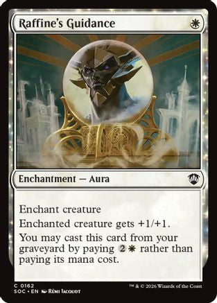 Raffine's Guidance (SOC-162) [Commander: Secrets of Strixhaven]