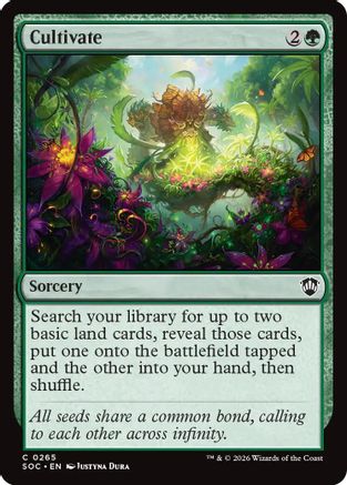 Cultivate (SOC-265) [Commander: Secrets of Strixhaven]