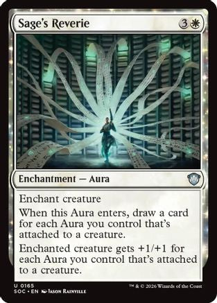 Sage's Reverie (SOC-165) [Commander: Secrets of Strixhaven]