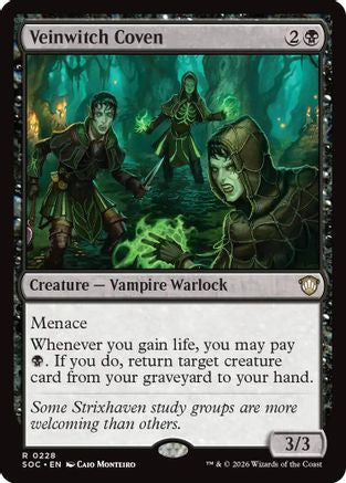 Veinwitch Coven (SOC-228) [Commander: Secrets of Strixhaven]