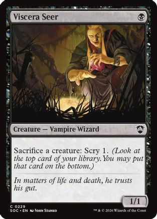 Viscera Seer (SOC-229) [Commander: Secrets of Strixhaven]