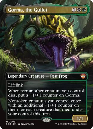 Gorma, the Gullet (Borderless) (SOC-003) [Commander: Secrets of Strixhaven]