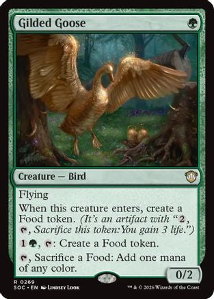 Gilded Goose (SOC-269) [Commander: Secrets of Strixhaven]