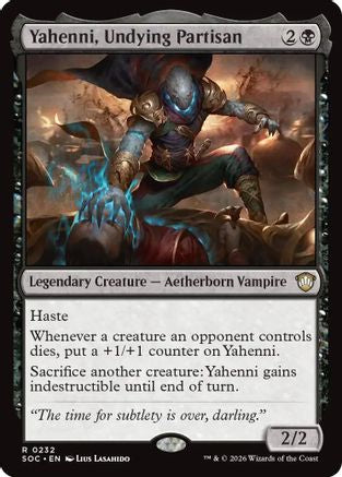Yahenni, Undying Partisan (SOC-232) [Commander: Secrets of Strixhaven]