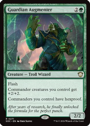 Guardian Augmenter (SOC-271) [Commander: Secrets of Strixhaven]