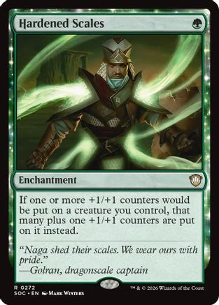 Hardened Scales (SOC-272) [Commander: Secrets of Strixhaven]