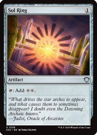 Sol Ring (SOC-128) [Commander: Secrets of Strixhaven]