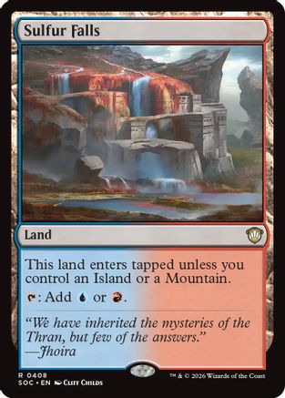 Sulfur Falls (SOC-408) [Commander: Secrets of Strixhaven]