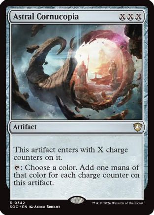 Astral Cornucopia (SOC-342) [Commander: Secrets of Strixhaven]
