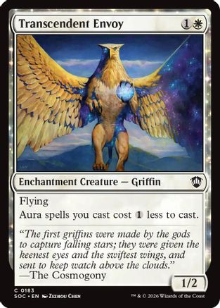 Transcendent Envoy (SOC-183) [Commander: Secrets of Strixhaven]