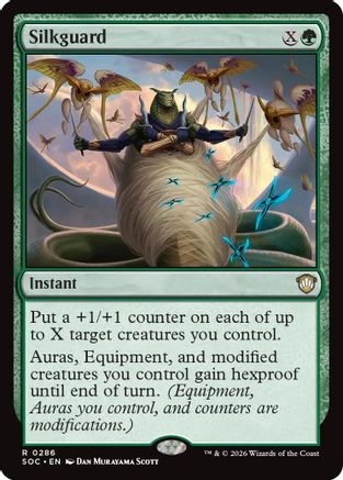 Silkguard (SOC-286) [Commander: Secrets of Strixhaven]