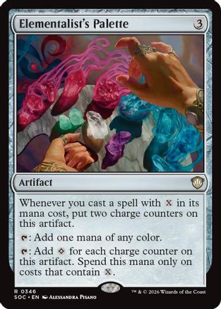 Elementalist's Palette (SOC-346) [Commander: Secrets of Strixhaven]