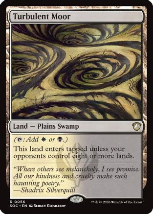 Turbulent Moor (SOC-056) [Commander: Secrets of Strixhaven]