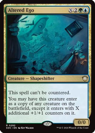 Altered Ego (SOC-292) [Commander: Secrets of Strixhaven]