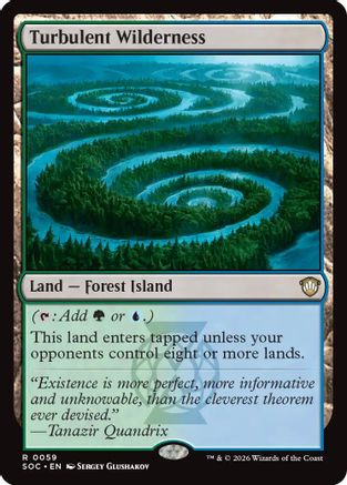 Turbulent Wilderness (SOC-059) [Commander: Secrets of Strixhaven]