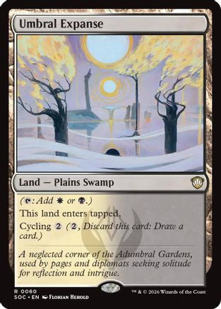 Umbral Expanse (SOC-060) [Commander: Secrets of Strixhaven]