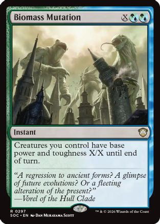 Biomass Mutation (SOC-297) [Commander: Secrets of Strixhaven]