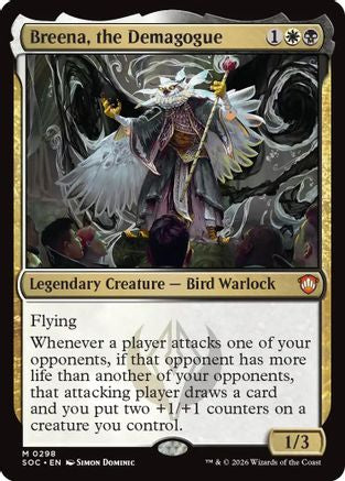 Breena, the Demagogue (SOC-298) [Commander: Secrets of Strixhaven]