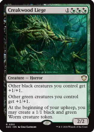Creakwood Liege (SOC-301) [Commander: Secrets of Strixhaven]