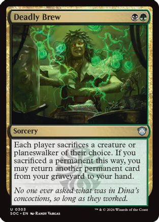 Deadly Brew (SOC-303) [Commander: Secrets of Strixhaven]