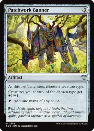 Patchwork Banner (SOC-353) [Commander: Secrets of Strixhaven]