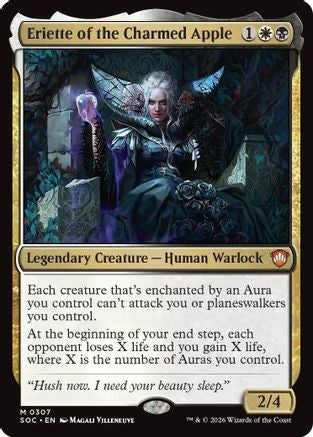 Eriette of the Charmed Apple (SOC-307) [Commander: Secrets of Strixhaven]
