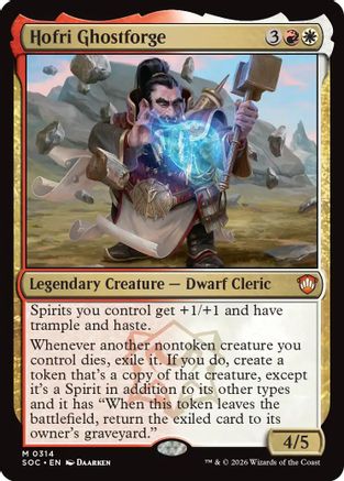 Hofri Ghostforge (SOC-314) [Commander: Secrets of Strixhaven]