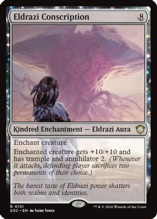 Eldrazi Conscription (SOC-131) [Commander: Secrets of Strixhaven]