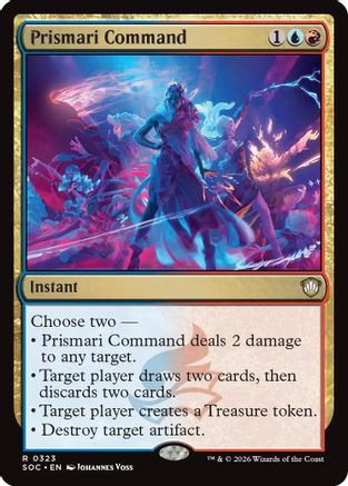 Prismari Command (SOC-323) [Commander: Secrets of Strixhaven]