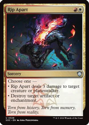 Rip Apart (SOC-328) [Commander: Secrets of Strixhaven]