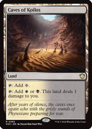 Caves of Koilos (SOC-365) [Commander: Secrets of Strixhaven]