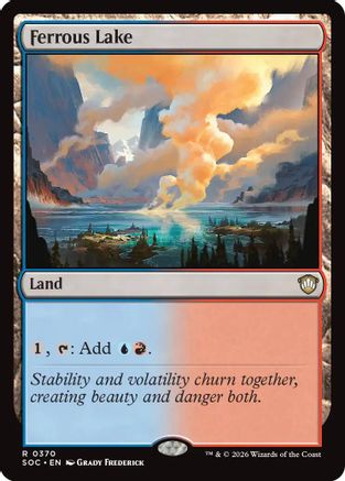 Ferrous Lake (SOC-370) [Commander: Secrets of Strixhaven]