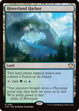 Hinterland Harbor (SOC-381) [Commander: Secrets of Strixhaven]