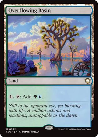 Overflowing Basin (SOC-392) [Commander: Secrets of Strixhaven]