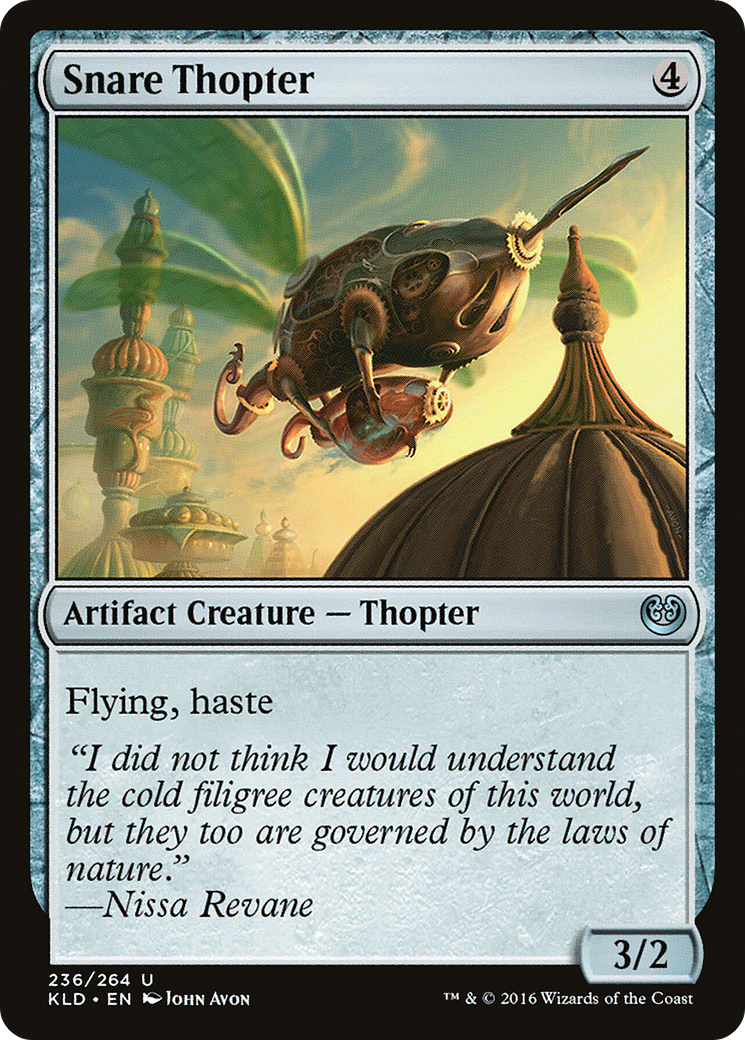Snare Thopter (KLD-236) [Kaladesh]