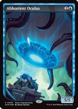 Abhorrent Oculus (GAME-050) [Game Day & Store Championship Promos] Foil